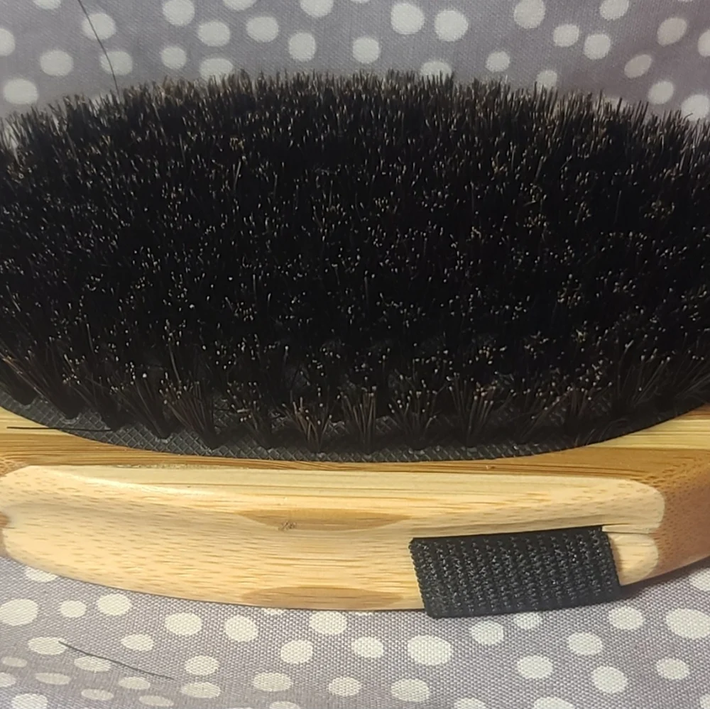 Vibrant Life Bamboo Grooming Tool Dog Deshedding Elastic Grip Soft Simulate Pets